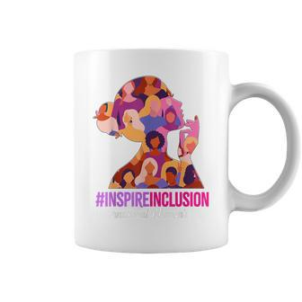 Inspire Inclusion International Women's Day 2024 Coffee Mug | Mazezy