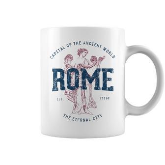 Italy Vacation Souvenir Vintage Rome Coffee Mug - Monsterry AU