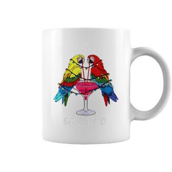 It's 5 O'clock Somewhere Parrots Summer Vacation Lover Coffee Mug - Monsterry UK