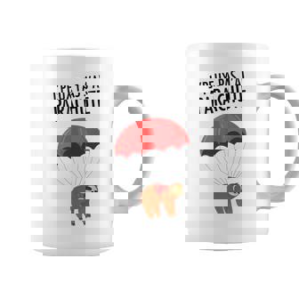 Je Peux Pas J'ai Parachute Paresseux Parapente Parachutiste Tasse - Cadeauxyz