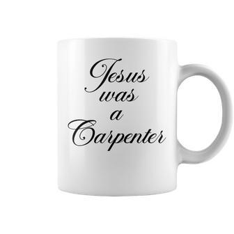 Jesus Was A Carpenter In Music Festival Coffee Mug - Seseable