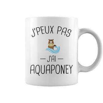 J'peux Pas J'ai Aquaponey Aqua Poney Avec Col En V Tasse - Cadeauxyz