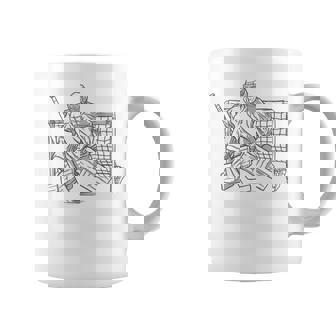 Jugador De Hockey Sobre Hielo Taza de café - Regaloses