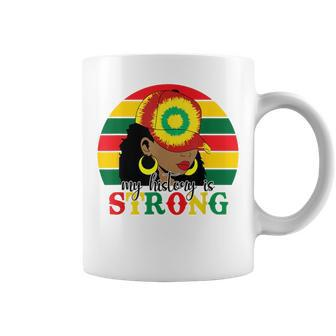 Junenth My History Is Strong Freedom Day 1865 Women Coffee Mug - Monsterry DE
