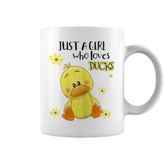 Just A Girl Who Loves Ducks Coffee Mug - Monsterry AU