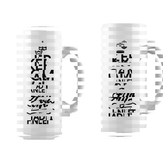 Keep Calm And Let Angus Handle It Name Coffee Mug - Seseable