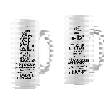 Keep Calm And Let Malcolm Handle It Name Coffee Mug - Seseable