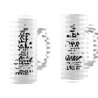 Keep Calm And Let Michael Handle It Name Coffee Mug - Seseable