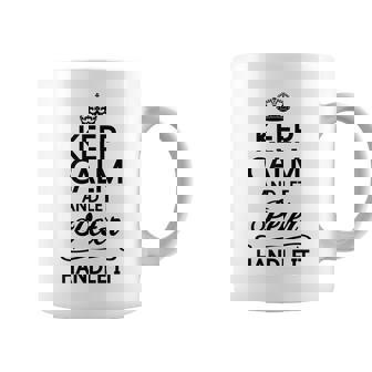 Keep Calm And Let Peter Handle It Name Coffee Mug - Seseable