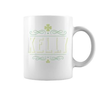 Kelly Irish Kelly Last Name Surname Coffee Mug - Monsterry