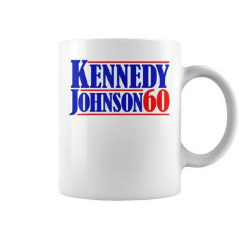 Kennedy Johnson '60 Vintage Vote For President Kennedy Coffee Mug - Monsterry UK