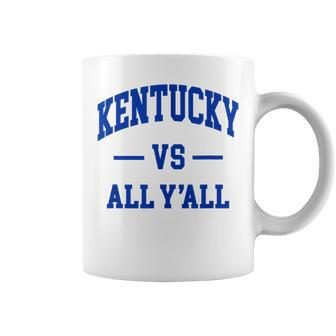 Kentucky Vs All Y'all Throwback Classic Coffee Mug - Seseable