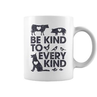 Be Kind To Every Kind Animals Lover Coffee Mug - Monsterry DE