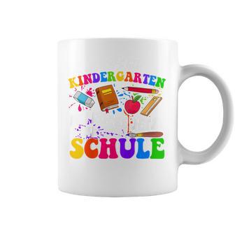 Kinder Mach's Gut Kindergarten Ich Rocke Jetzt Die Schule Tassen - Geschenkecke