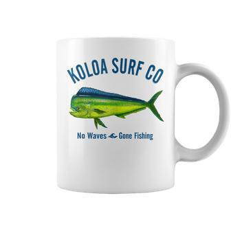 Koloa Surf Mahi Mahi Logo Coffee Mug - Monsterry UK