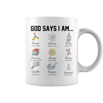Lab Tech God Says I Am Lab Week 2024 Medical Assistant Coffee Mug - Monsterry AU