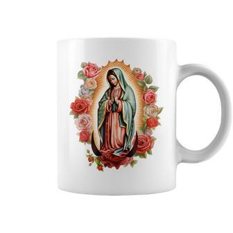 Our Lady Of Guadalupe Virgin Mary Mexican Faith Catholic Coffee Mug - Seseable