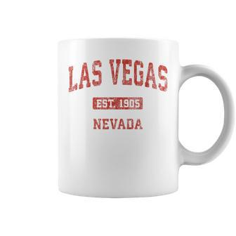 Las Vegas Nevada Nv Vintage Athletic Sports Coffee Mug - Monsterry CA