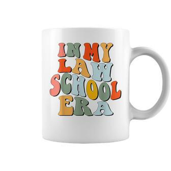 In My Law School Era Future Lawyer Student School Groovy Coffee Mug - Thegiftio UK
