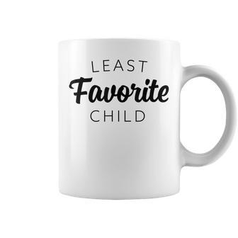 Least Favorite Child Cute Christmas Theme Holiday Coffee Mug - Monsterry DE