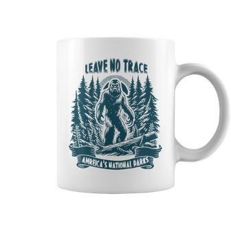 Leave No Trace America National Parks Big Foot Coffee Mug - Thegiftio UK