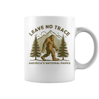 Leave No Trace America National Parks Big Foot Coffee Mug - Seseable