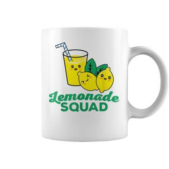 Lemonade Squad For Stand Boss Lemon Lemonade Crew Summer Coffee Mug | Crazezy DE
