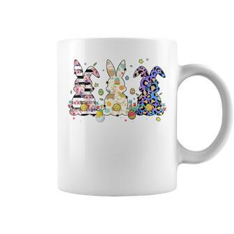 Leopard Easter Rabbit Floral Easter Day 2024 Easter Coffee Mug | Mazezy