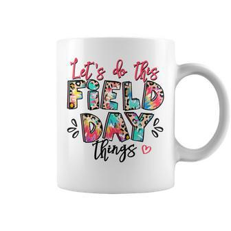 Let's Do This Field Day Thing Colors Quote Tie Dye Boys 2023 Coffee Mug - Monsterry UK