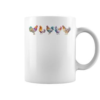 Lgbt Rainbow Chicken Pride Animal Lover Equality Lgbt Coffee Mug - Monsterry AU