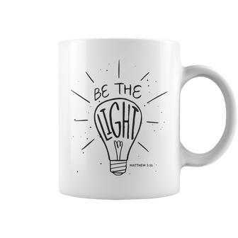 Be The Light Matthew Christian Faith Bible Verse Coffee Mug - Monsterry DE