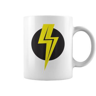 Lightning Bolt And Circle T For Boys And Girls Coffee Mug - Monsterry