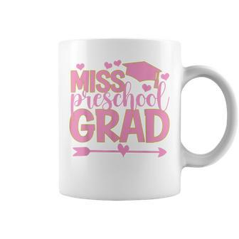 Lil Miss Preschool Grad Graduation Last Day Preschool Coffee Mug - Monsterry AU