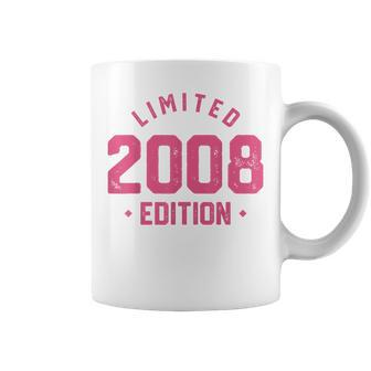 Limited 2008 Edition Sweet 16Th Birthday N Girl Pink Text Coffee Mug - Seseable