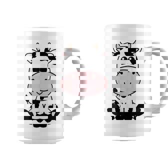 Lindo Animal Deaca Blanco Negro Con Estampado Deaca Kawaii Taza de café - Regaloses