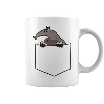 Lindo Oso Hormiguero Amoroso En Un Oso Hormiguero Taza de café - Regaloses