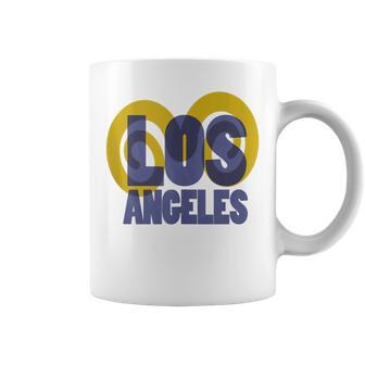 Los Angeles Ram Up La Football Navy Blue La Super Fan Gear Coffee Mug - Monsterry