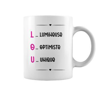 Lou Prenom Personnalisé Cadeau Prenom Lou Fille Tasse - Cadeauxyz
