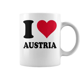 I Love Austria Coffee Mug - Monsterry CA