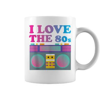 I Love The Eighties This Is My 80S Costume Vintage Retro Coffee Mug - Monsterry