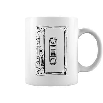 Love Retro Mixtape 80'S Blank Cassette Tape Coffee Mug - Monsterry UK