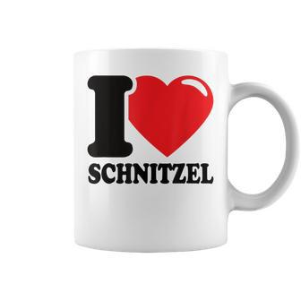 I Love Schnitzel Ich Liebe Schnitzel Schnitzel Tassen - Seseable