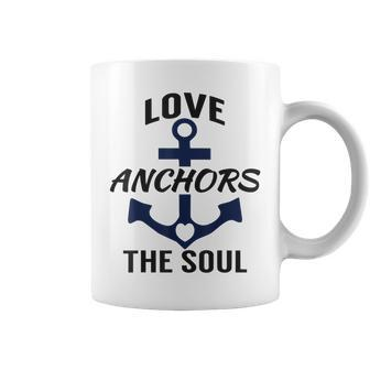Love Soul Heart Anchor Captain Dad Novelty Graphic Coffee Mug - Monsterry DE