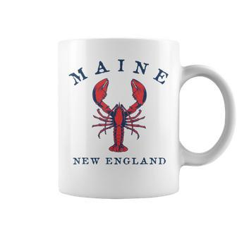 Maine Lobster Graphic Coffee Mug - Monsterry UK