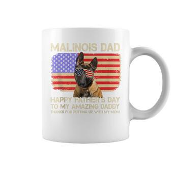 Malinois Dad Happy Fathers Day To My Amazing Daddy Dog Coffee Mug - Thegiftio UK