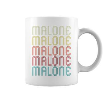 Malone Retro Vintage Style Name Coffee Mug - Seseable