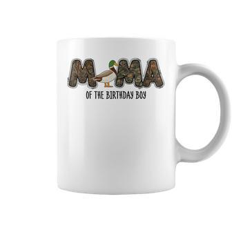 Mama Of The Birthday Boy One Lucky Duck 1St Birthday Party Coffee Mug - Monsterry