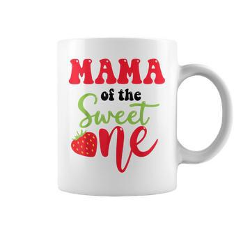 Mama Of The Sweet One Strawberry Summer First Birthday Coffee Mug - Monsterry AU