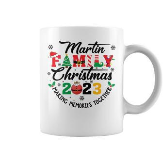 Martin Family Name Christmas Matching Surname Xmas Coffee Mug - Seseable
