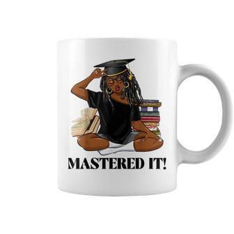 Mastered It Black Girl Magic Graduate Blm Melanin Senior Coffee Mug - Monsterry